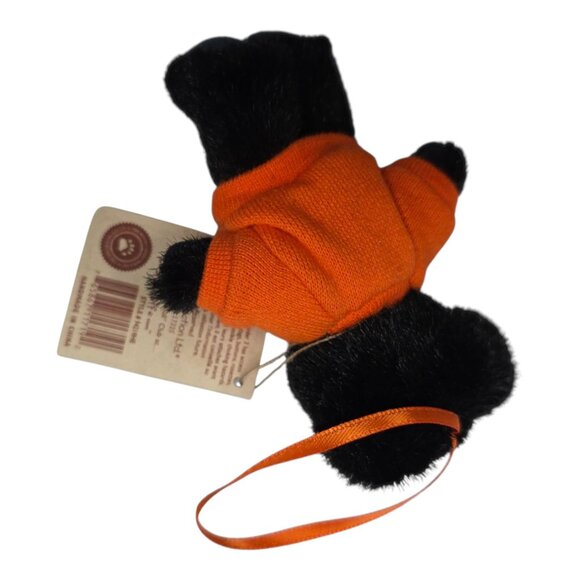 Boyds Bears Hershey Mini Spooky Bear Head Bean Collection Plush Ornament 4" - Picture 4 of 9